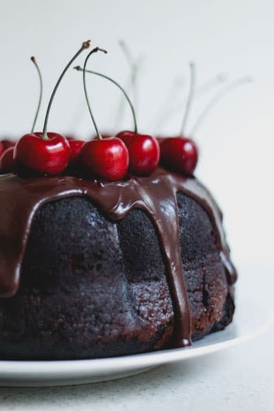 Black Magic Cherry Cake