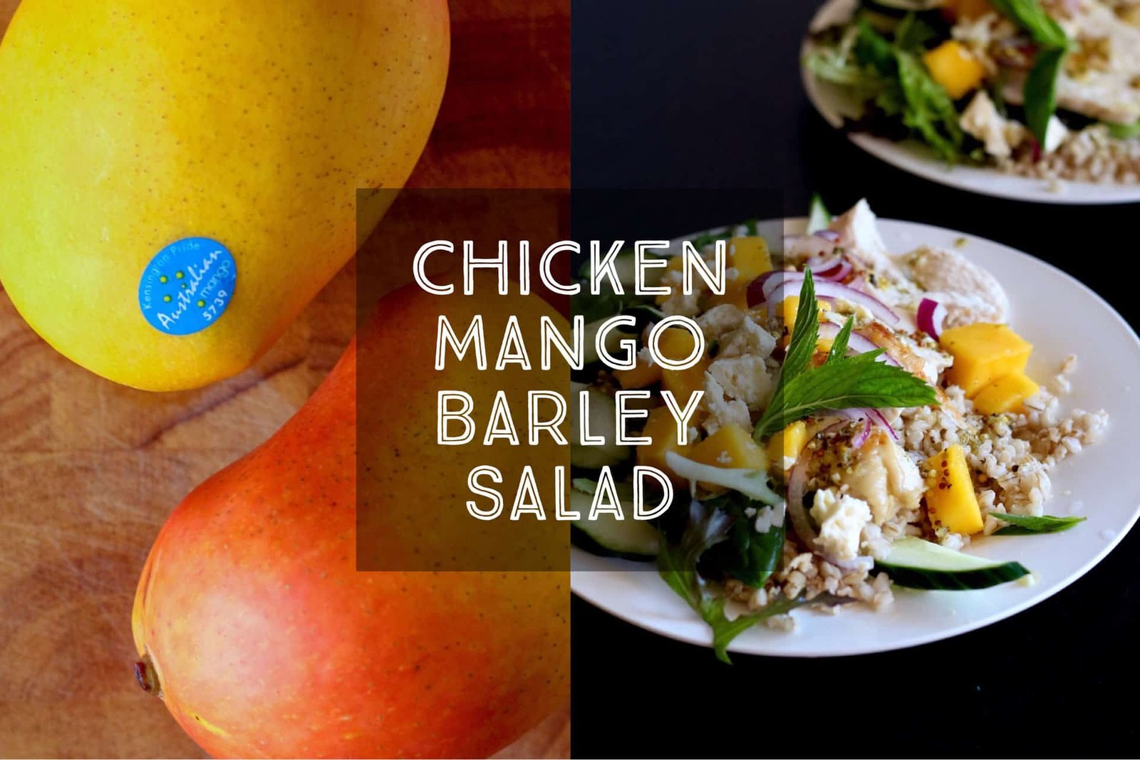 Chicken Mango Barley Salad