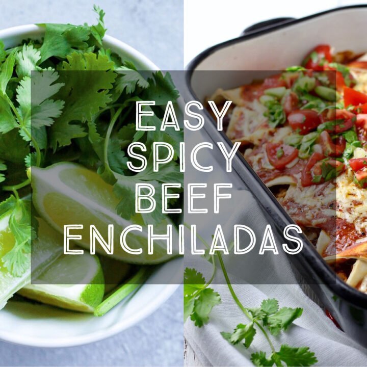 beef enchiladas