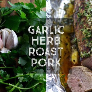 Garlic Herb Pork Roast