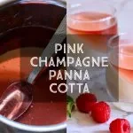 Pink Champagne Panna Cotta