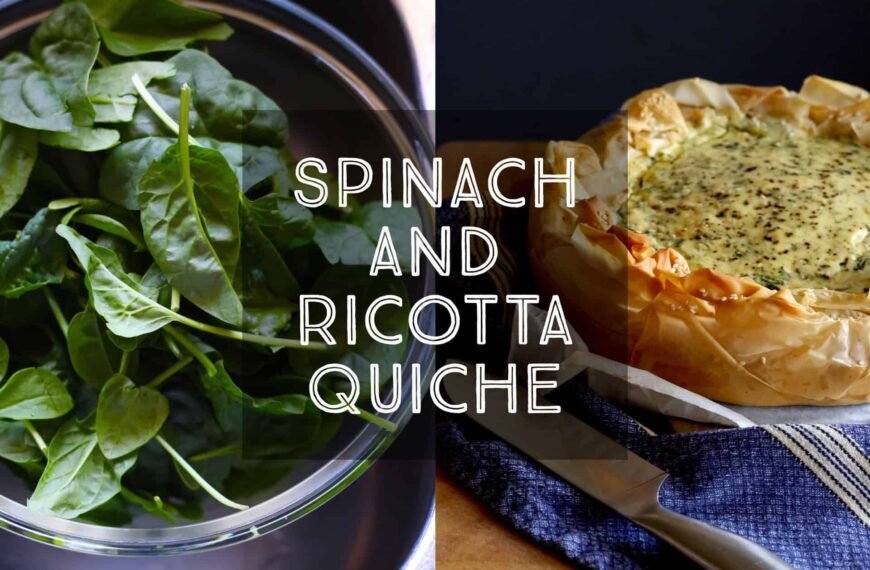 Spinach and Ricotta Quiche