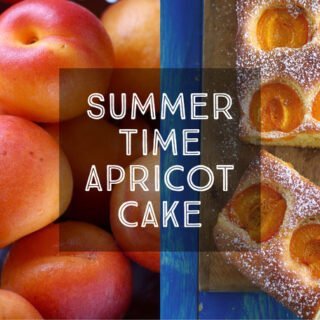 summertime apricot cake