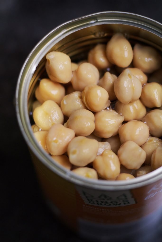 Chickpeas in Tin for Hummus