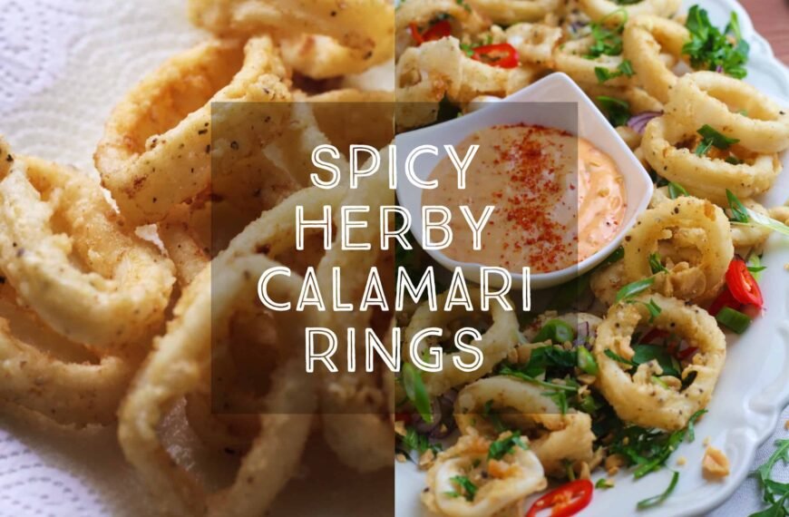 Spicy Herby Calamari Rings