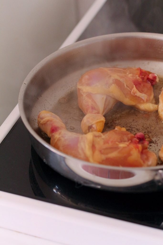 Chicken Legs cooking
