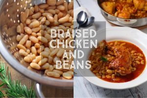 Braised Chicken and Beans