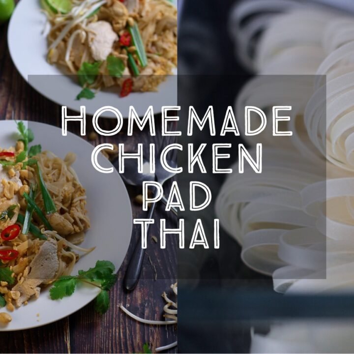 Homemade Chicken Pad Thai