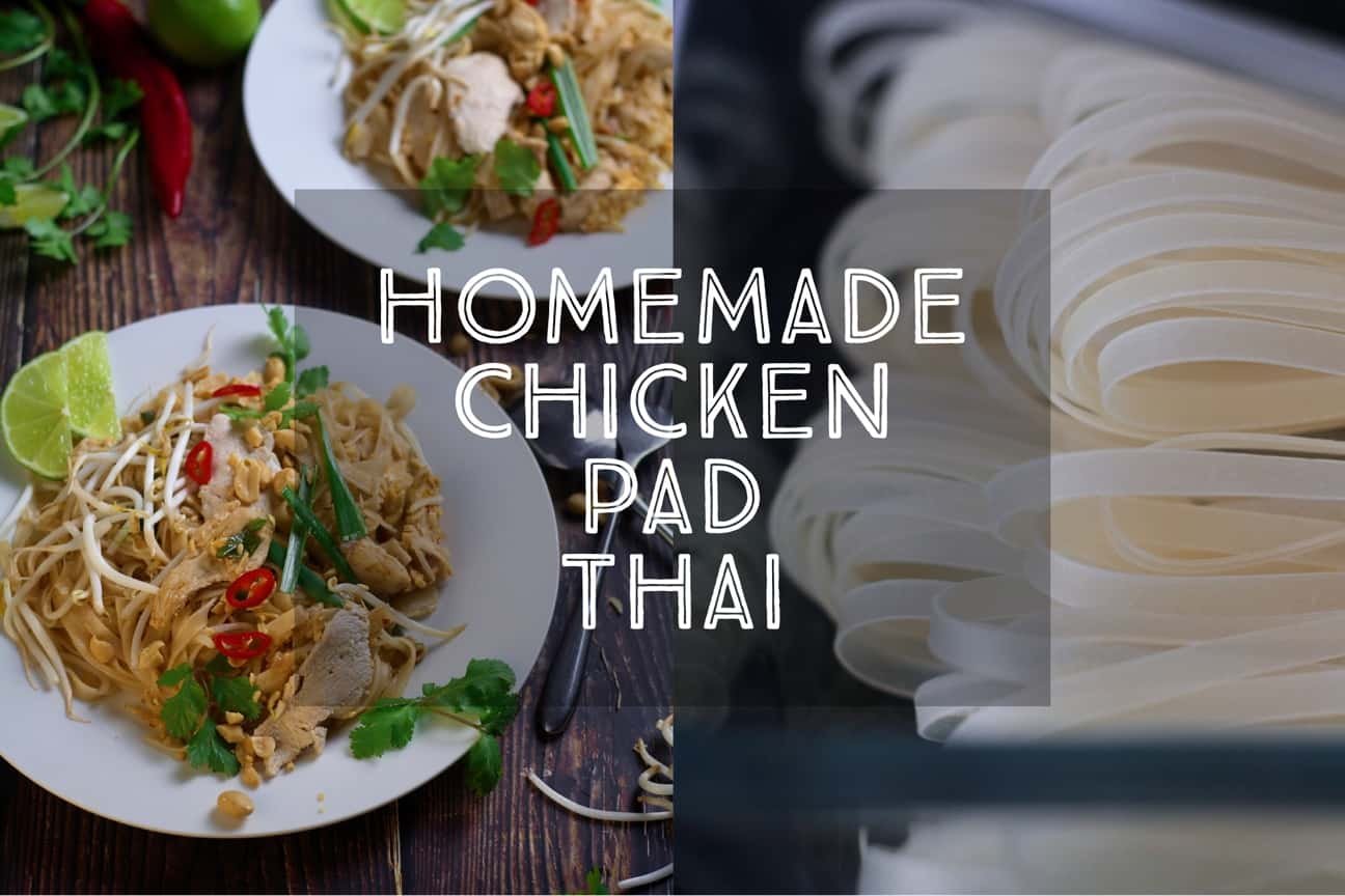 Homemade Chicken Pad Thai
