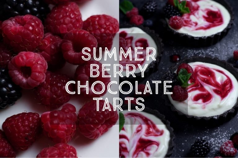 Summer Berry Chocolate Tarts