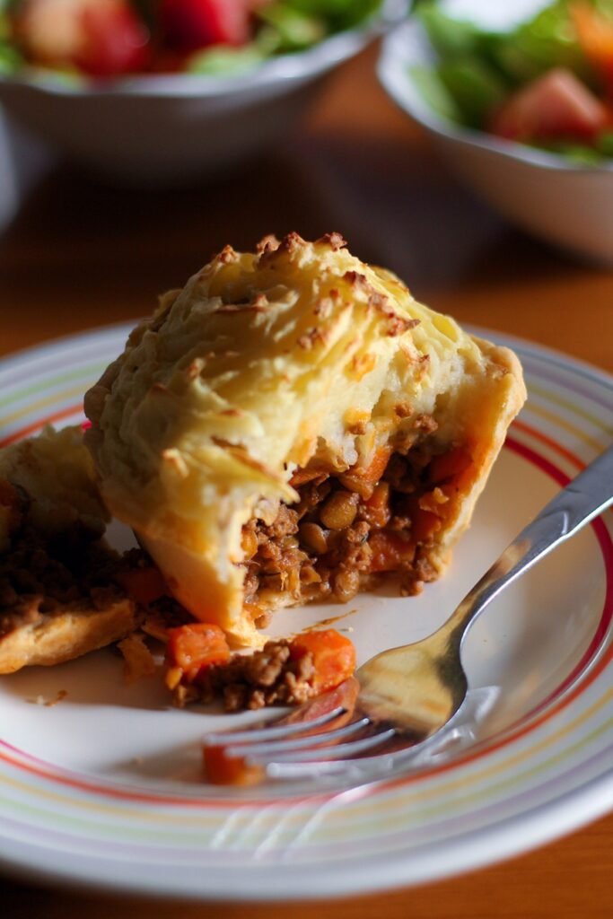 Beef and Lentil Cottage Pies