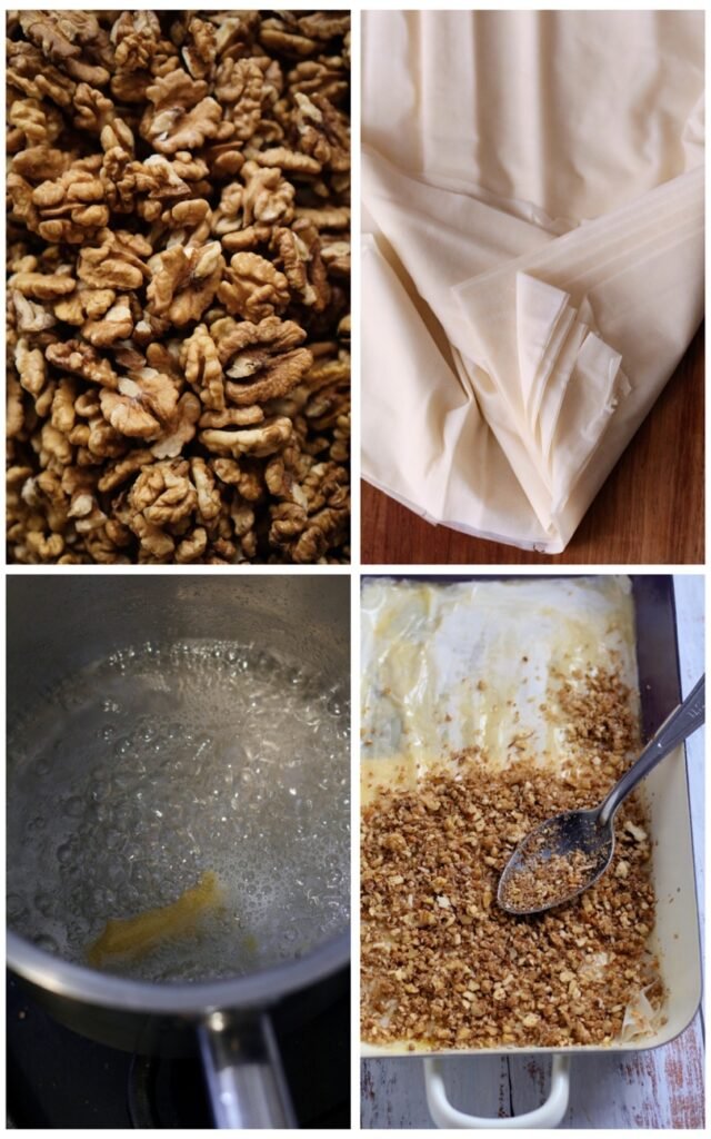 Baklava Ingredients