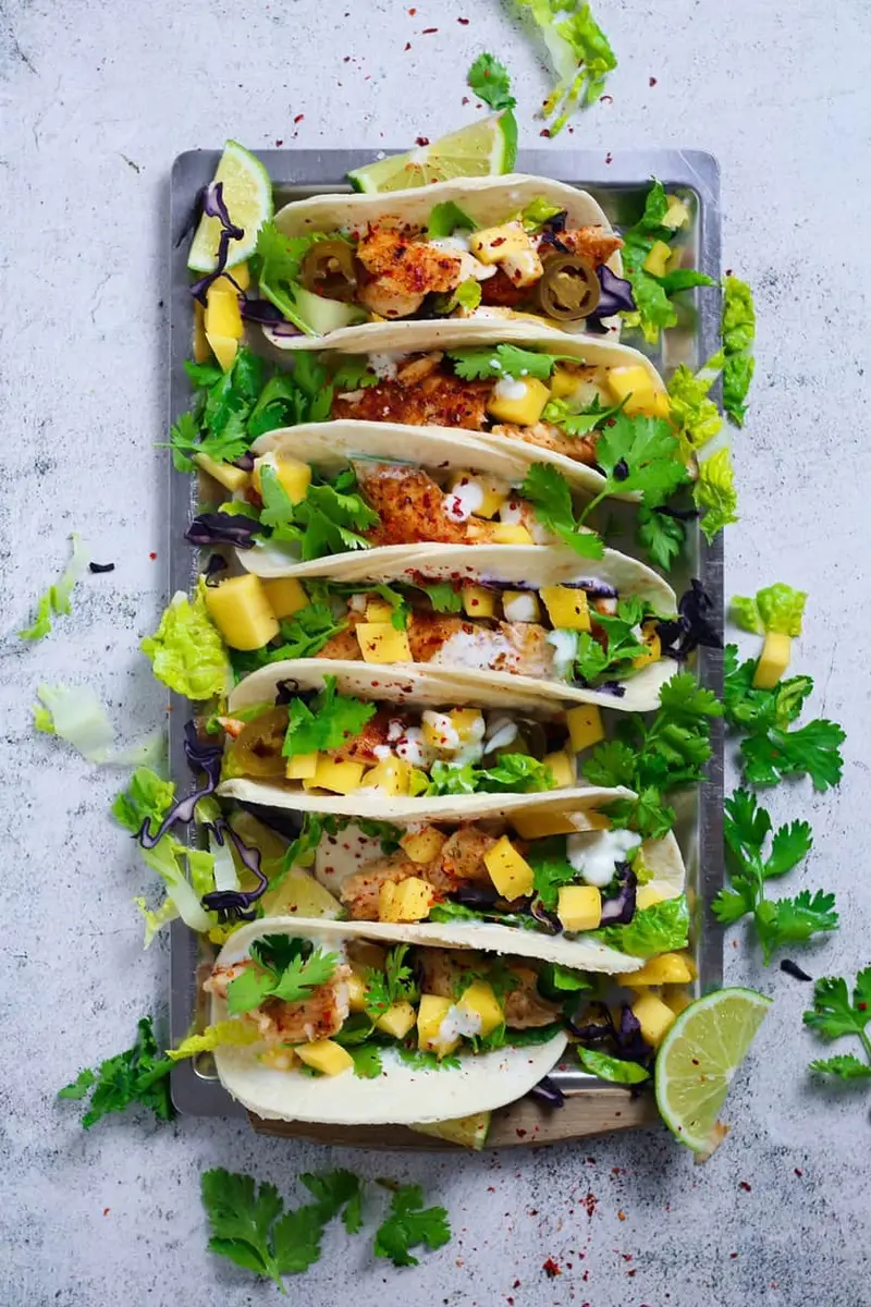Chili Lime Fish Tacos