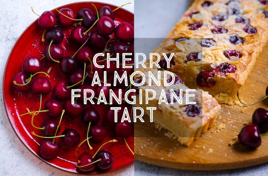 Cherry Almond Frangipane Tart