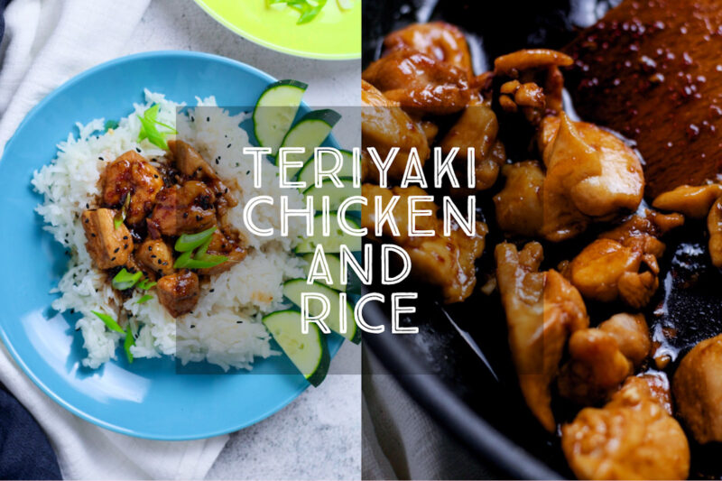 How to make irresistibly sticky Teriyaki Chicken and Rice