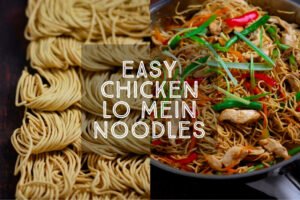 Easy Chicken Lo Mein Noodles 1