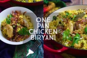 One Pan Chicken Biryani