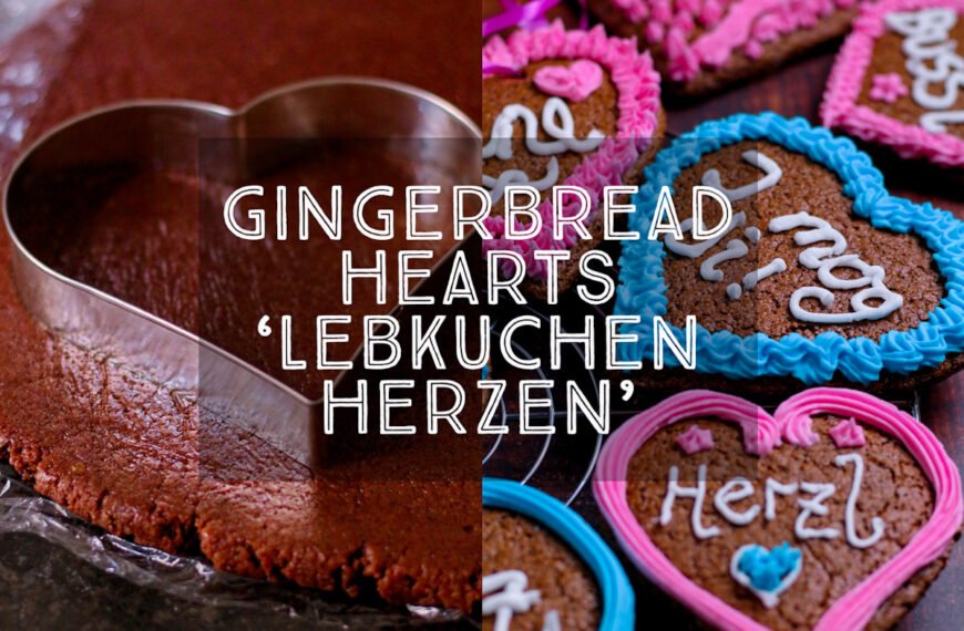 German style Gingerbread hearts