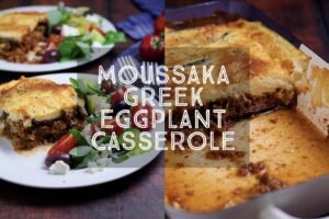 Moussaka Greek Eggplant Casserole