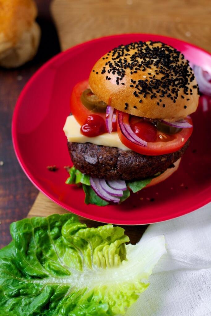 Rich, hearty and seriously tasty, Black Bean Veggie Burgers are so flavoursome and so good. Packed full of goodness with beans, oats, walnuts and sunflower seeds, these burgers are a real crowd-pleaser.