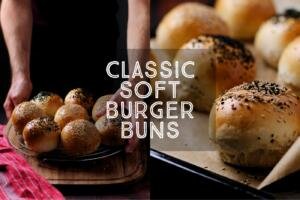 Soft Burger Buns are so easy to make at home and are miles better than store-bought. Try this fool-proof recipe a try and give your burgers the buns they deserve!