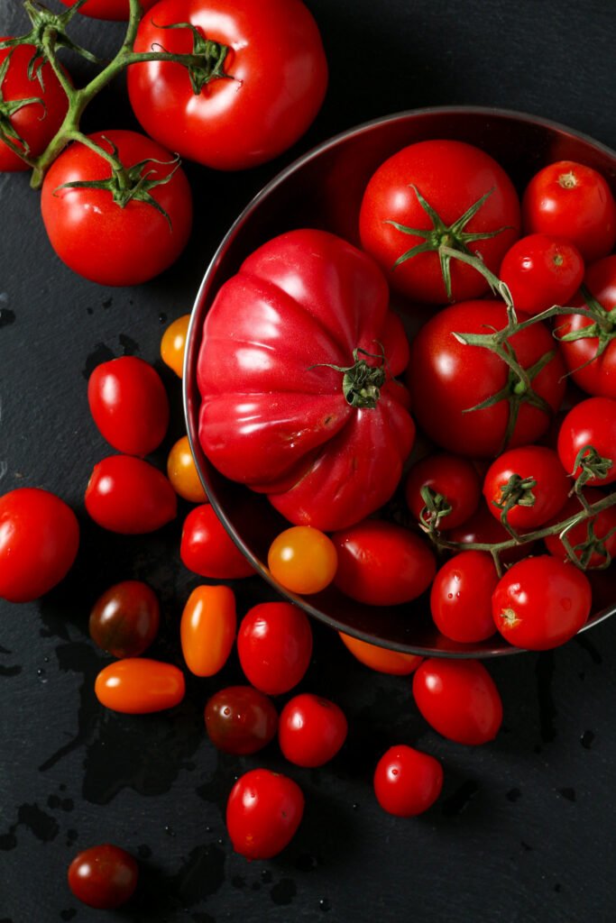 Ripe Tomatoes for Italian Salad