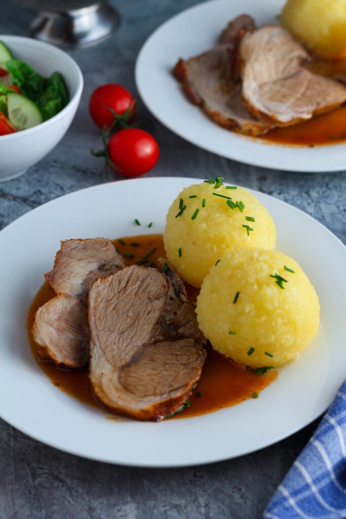 Bavarian Pork Roast with dark beer sauce