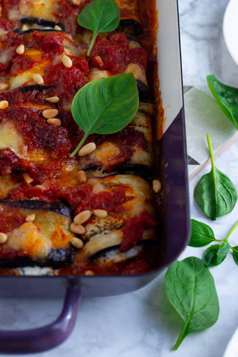 How to make classic Italian Eggplant Involtini - Days of Jay