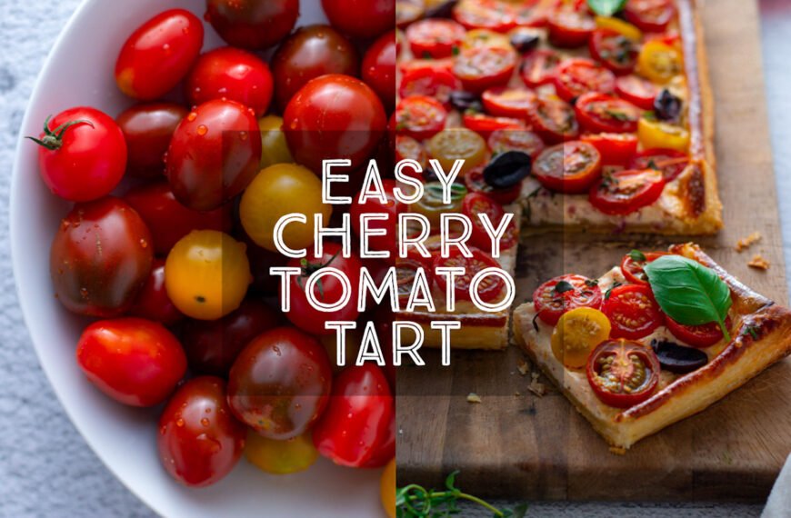 Easy Cherry Tomato Tart