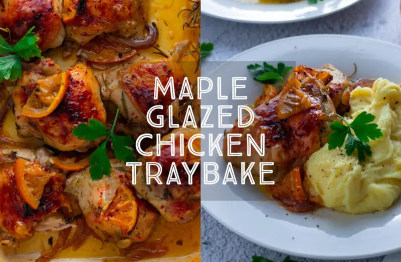 Maple Glazed Chicken Thighs