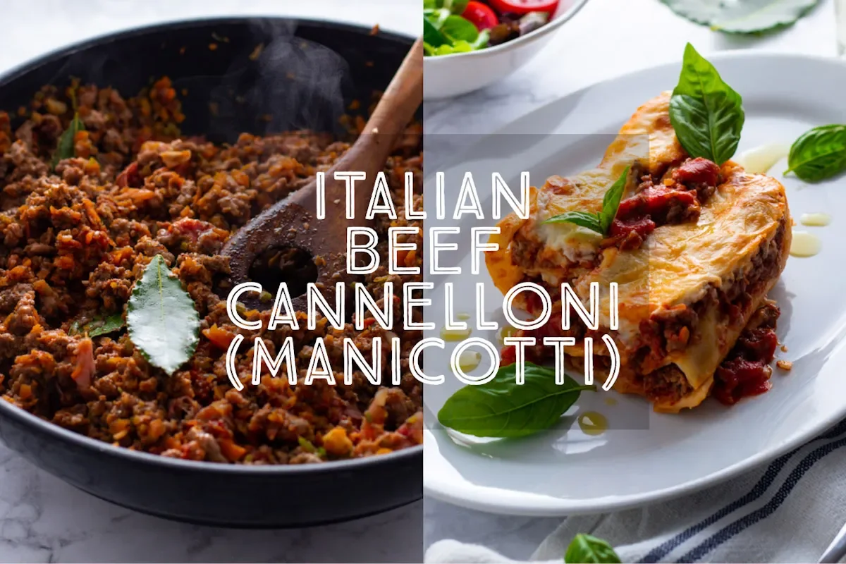Italian Beef Cannelloni Recipe
