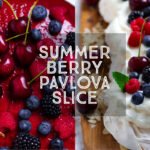 Berry Pavlova Slice