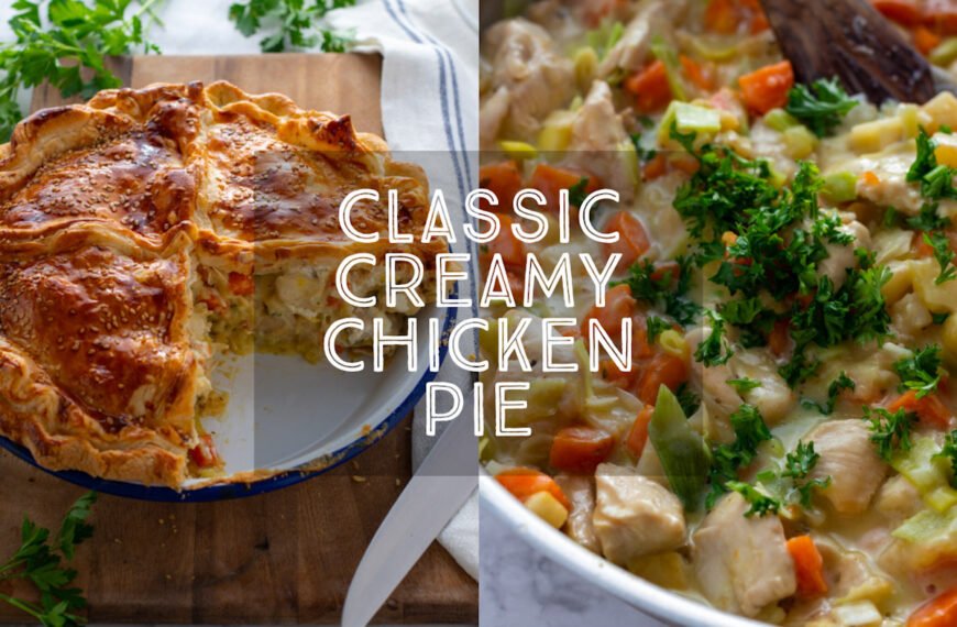 Cream Chicken Pie Title Card