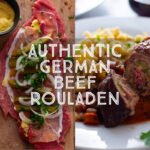 Authentic German Beef Rouladen title card.