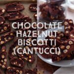 Chocolate Hazelnut Biscotti Title Card.