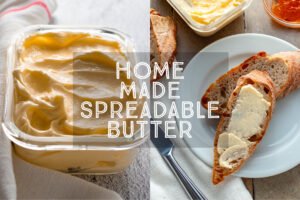 Homemade Spreadable Butter Title Card.