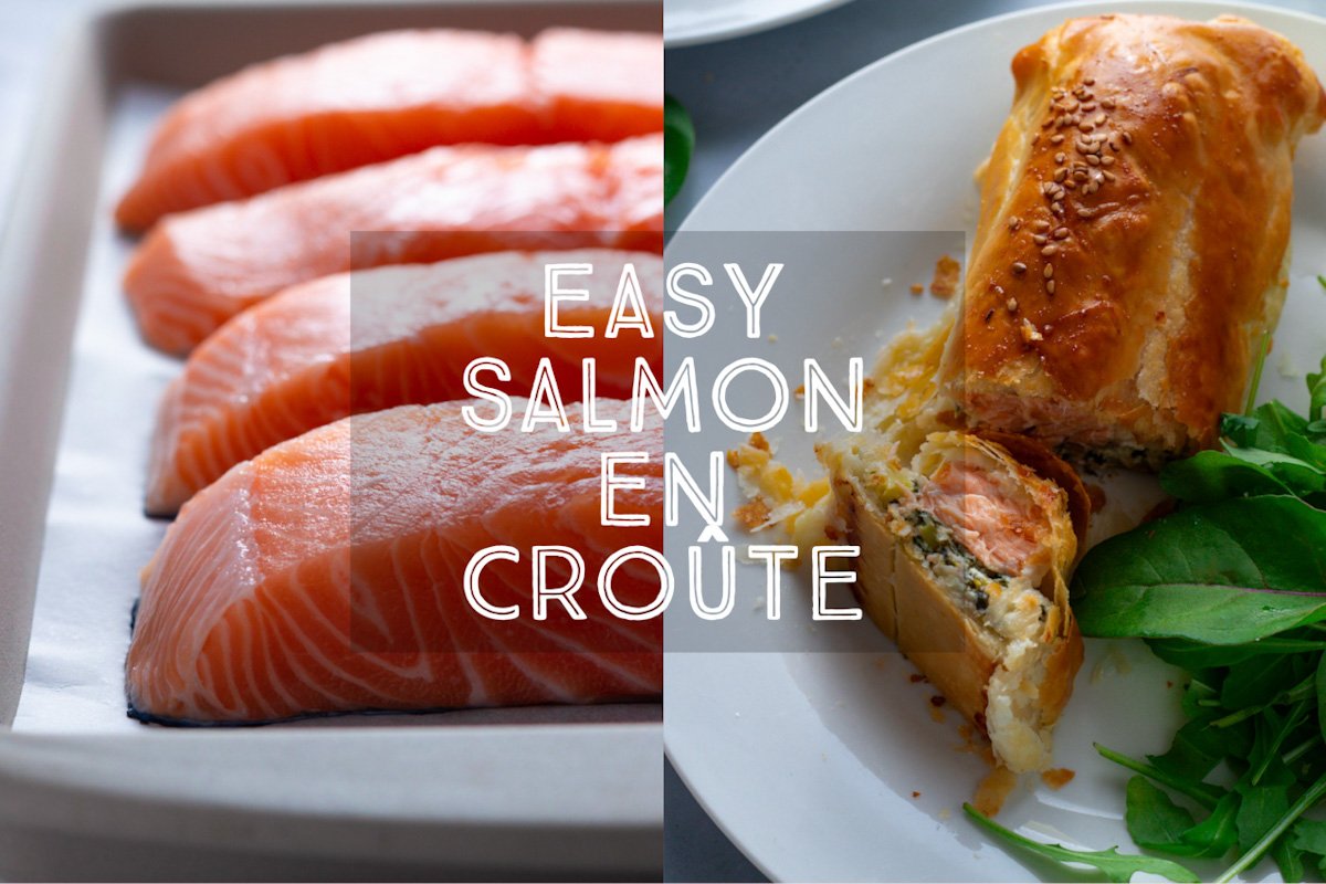 Salmon en Croûte Title Card.