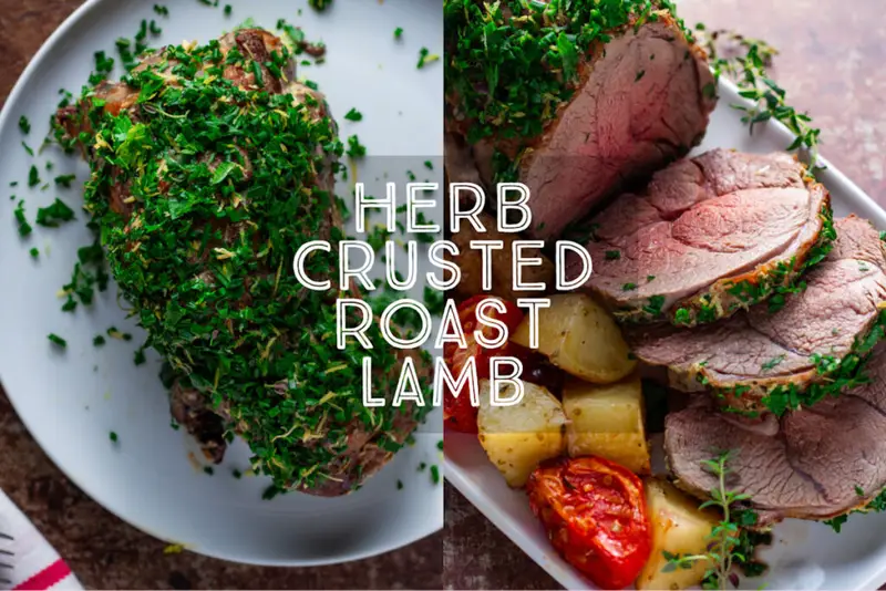 Herb Crusted Roast Lamb