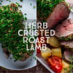 Herb Crusted Roast Lamb Title Card